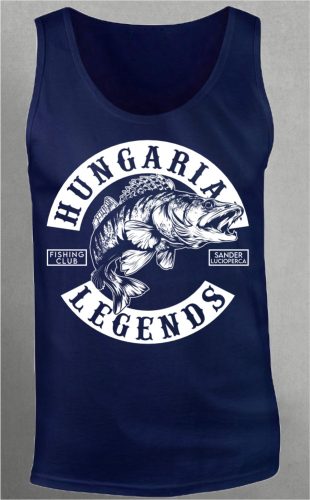 Süllő - Sander Lucioperca férfi ujjatlan póló