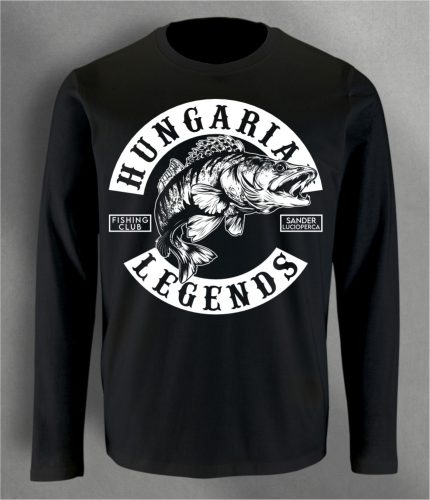 Süllő - Sander Lucioperca  férfi hosszú ujjú póló