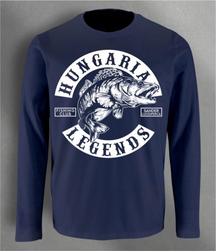 Süllő - Sander Lucioperca  férfi hosszú ujjú póló