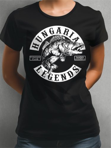 Süllő - Sander Lucioperca női rövid ujjú póló