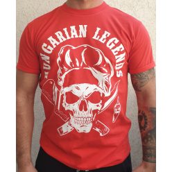 Koponyás szakács férfi rövid ujjú póló