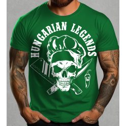 Koponyás szakács férfi rövid ujjú póló