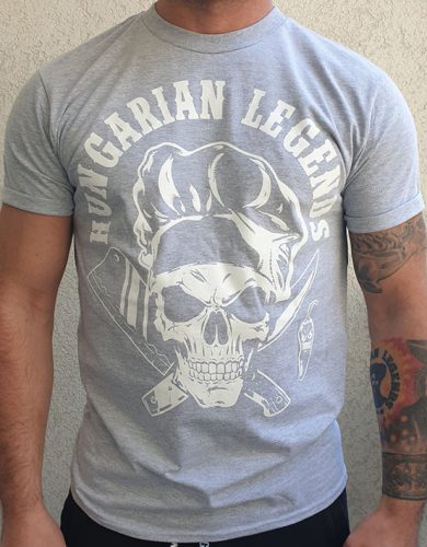 Koponyás szakács férfi rövid ujjú póló