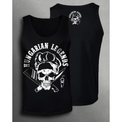 Koponyás szakács férfi ujjatlan póló