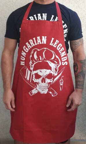 Szakács mintás unisex kötény
