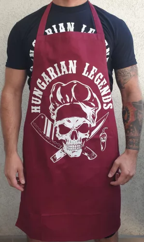 Szakács mintás unisex kötény