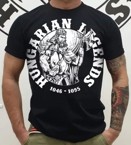 Szent László férfi rövid ujjú póló