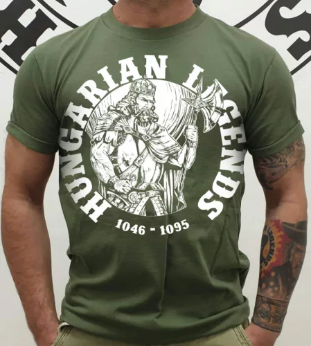 Szent László férfi rövid ujjú póló