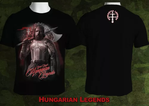 Szent László férfi rövid ujjú póló