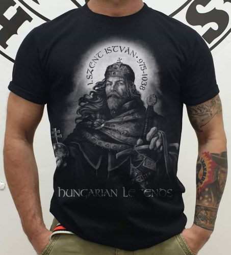 Szent István férfi rövid ujjú póló