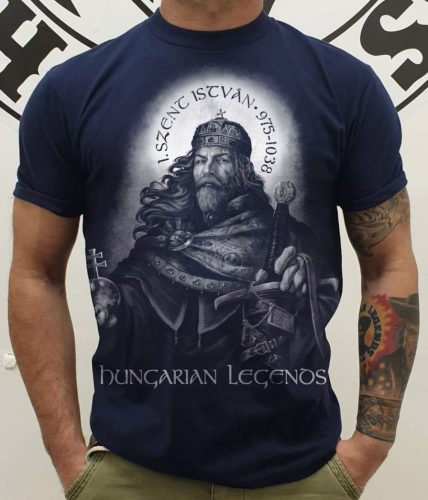 Szent István férfi rövid ujjú póló