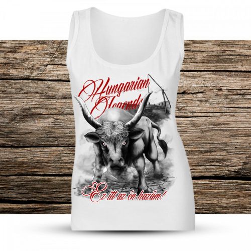 Szürkemarha - ez itt az én hazám női ujjatlan póló