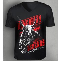 Szürkemarha - OPB férfi v-nyakú póló