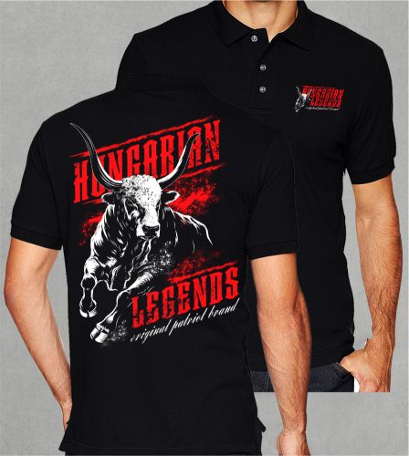 Szürkemarha - OPB  férfi galléros póló