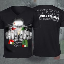  Szurkolói EB férfi v-nyakú póló