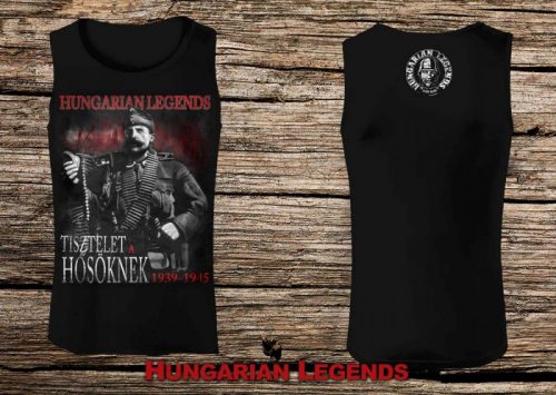 Tisztelet a hősöknek férfi ujjatlan póló