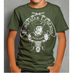   Vidróczki Márton - karikás ostorral gyerek rövid ujjú póló