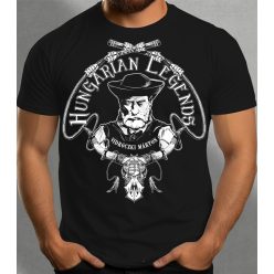   Vidróczki Márton - karikás ostorral férfi rövid ujjú póló