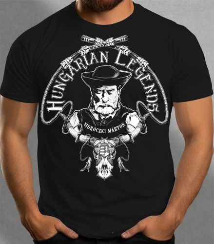 Vidróczki Márton - karikás ostorral férfi rövid ujjú póló