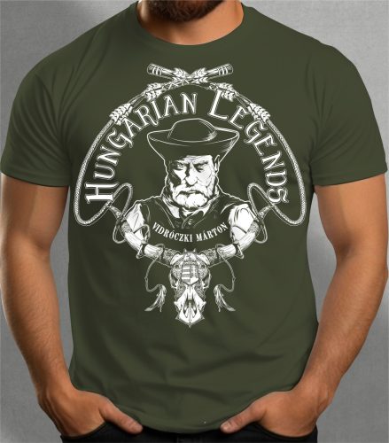 Vidróczki Márton - karikás ostorral férfi rövid ujjú póló