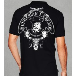   Vidróczki Márton - karikás ostorral  férfi galléros póló