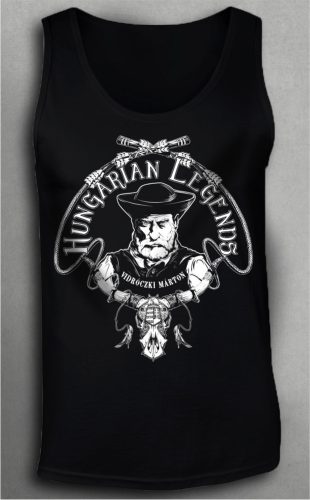 Vidróczki Márton - karikás ostorral férfi ujjatlan póló