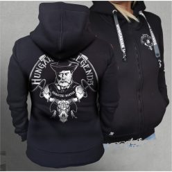   Vidróczki Márton - karikás ostorral női cipzáras, kapucnis pulóver