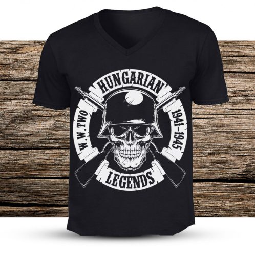 World War II férfi v-nyakú póló