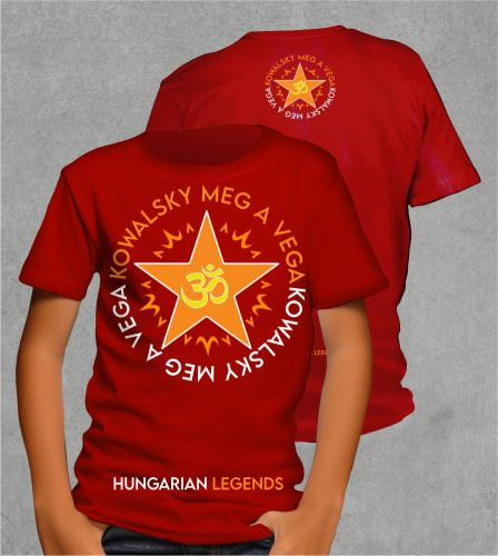 Kowalsky meg a Vega - Csillag logó gyerek rövid ujjú póló
