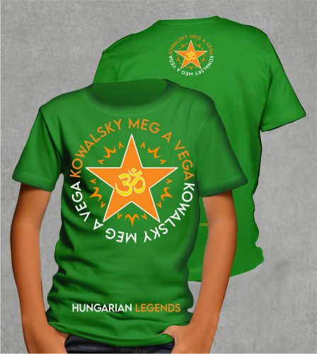 Kowalsky meg a Vega - Csillag logó gyerek rövid ujjú póló