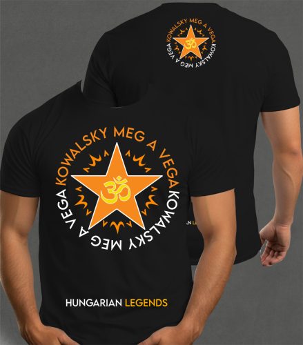 Kowalsky meg a Vega - Csillag logó férfi rövid ujjú póló