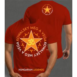   Kowalsky meg a Vega - Csillag logó férfi rövid ujjú póló