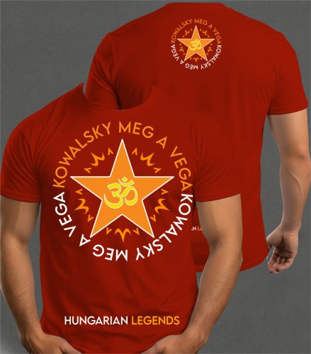 Kowalsky meg a Vega - Csillag logó férfi rövid ujjú póló