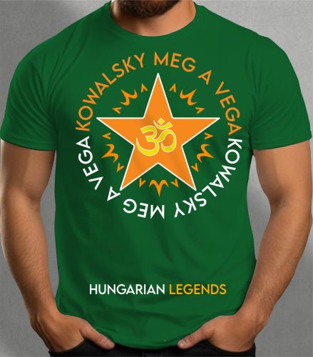 Kowalsky meg a Vega - Csillag logó férfi rövid ujjú póló