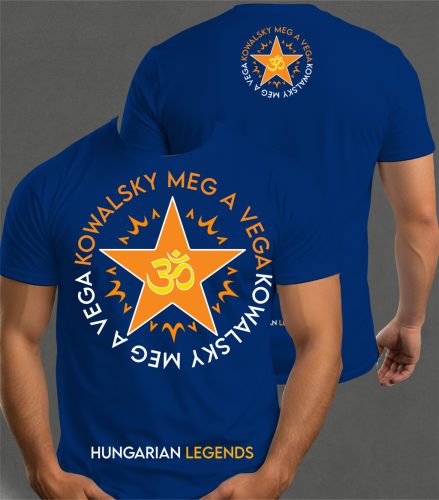 Kowalsky meg a Vega - Csillag logó férfi rövid ujjú póló