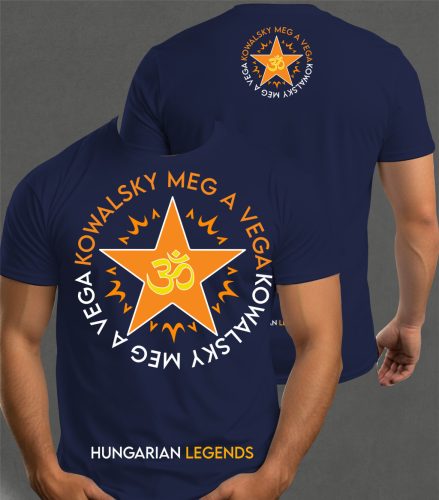 Kowalsky meg a Vega - Csillag logó férfi rövid ujjú póló