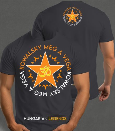 Kowalsky meg a Vega - Csillag logó férfi rövid ujjú póló