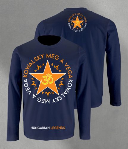 Kowalsky meg a Vega - Csillag logó  férfi hosszú ujjú póló