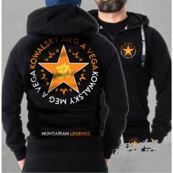   Kowalsky meg a Vega - Csillag logó férfi kapucnis, cipzáras pulóver