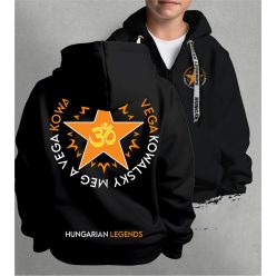   Kowalsky meg a Vega - Csillag logó gyerek kapucnis, cipzáras pulóver