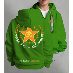   Kowalsky meg a Vega - Csillag logó gyerek kapucnis, cipzáras pulóver