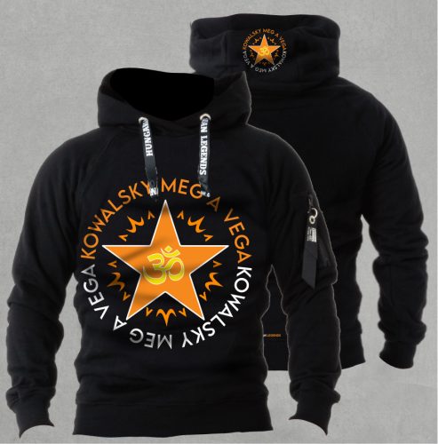Kowalsky meg a Vega - Csillag logó férfi kapucnis, belebújós pulóver