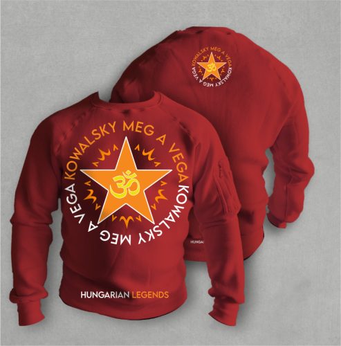 Kowalsky meg a Vega - Csillag logó férfi kerek nyakú pulóver