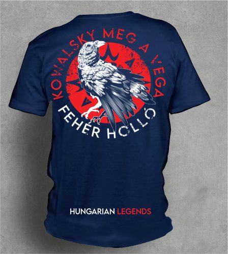 Kowalsky meg a Vega - Fehér holló gyerek rövid ujjú póló