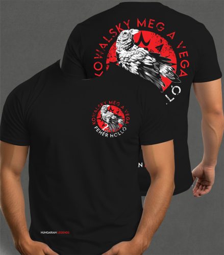 Kowalsky meg a Vega - Fehér holló férfi rövid ujjú póló