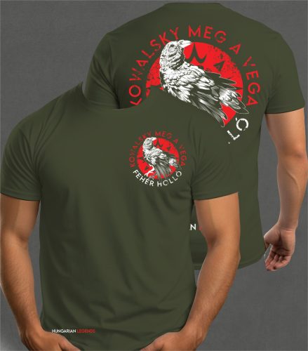 Kowalsky meg a Vega - Fehér holló férfi rövid ujjú póló