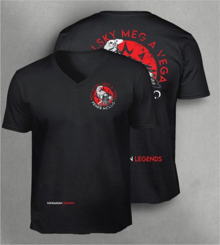 Kowalsky meg a Vega - Fehér holló férfi v-nyakú póló