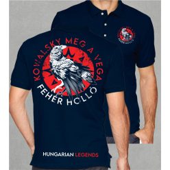 Kowalsky meg a Vega - Fehér holló férfi galléros póló