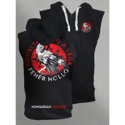   Kowalsky meg a Vega - Fehér holló férfi kapucnis, cipzáras mellény