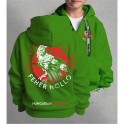   Kowalsky meg a Vega - Fehér holló gyerek kapucnis, cipzáras pulóver